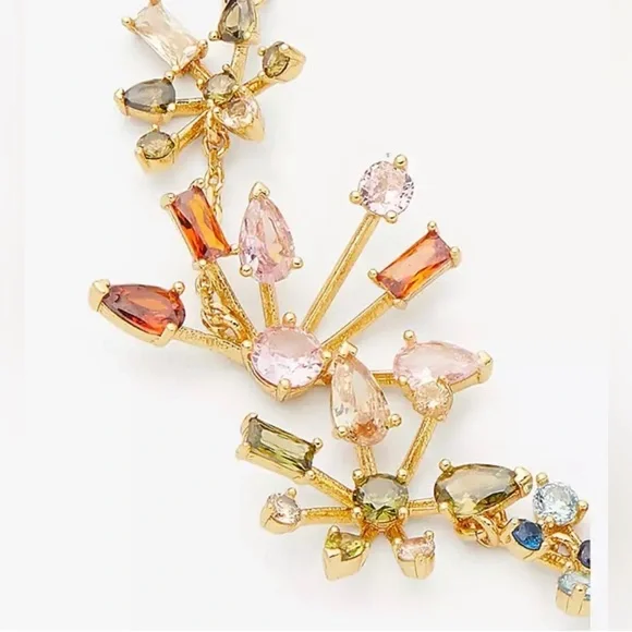 KATE SPADE Firework Floral‎ Line Bracelet NWT